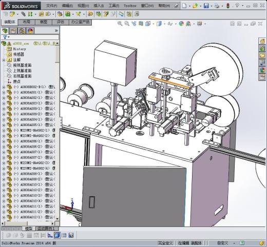 贴标贴附机3D模型缩略图