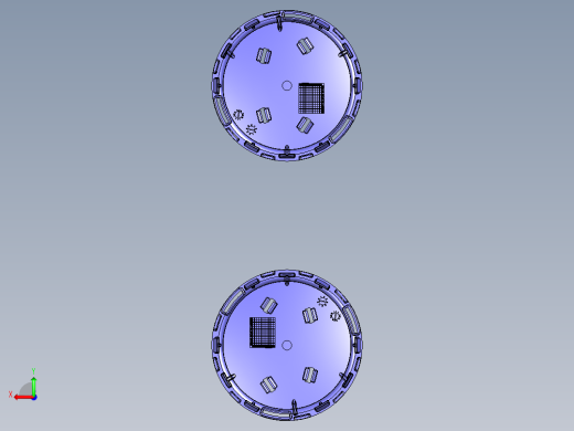 大型塑胶件设计参考模型-injection-mold-example-44后视缩略图