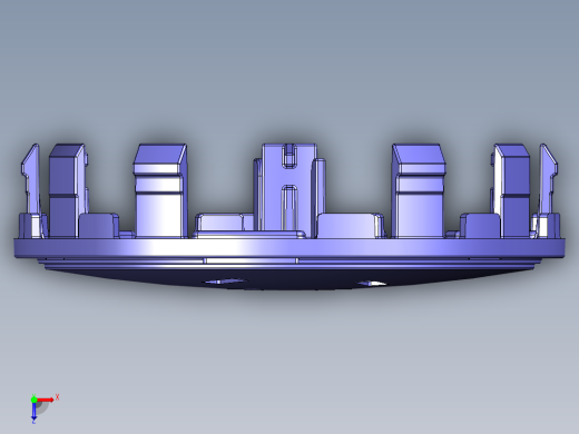 大型塑胶件设计参考模型-injection-mold-example-44俯视缩略图