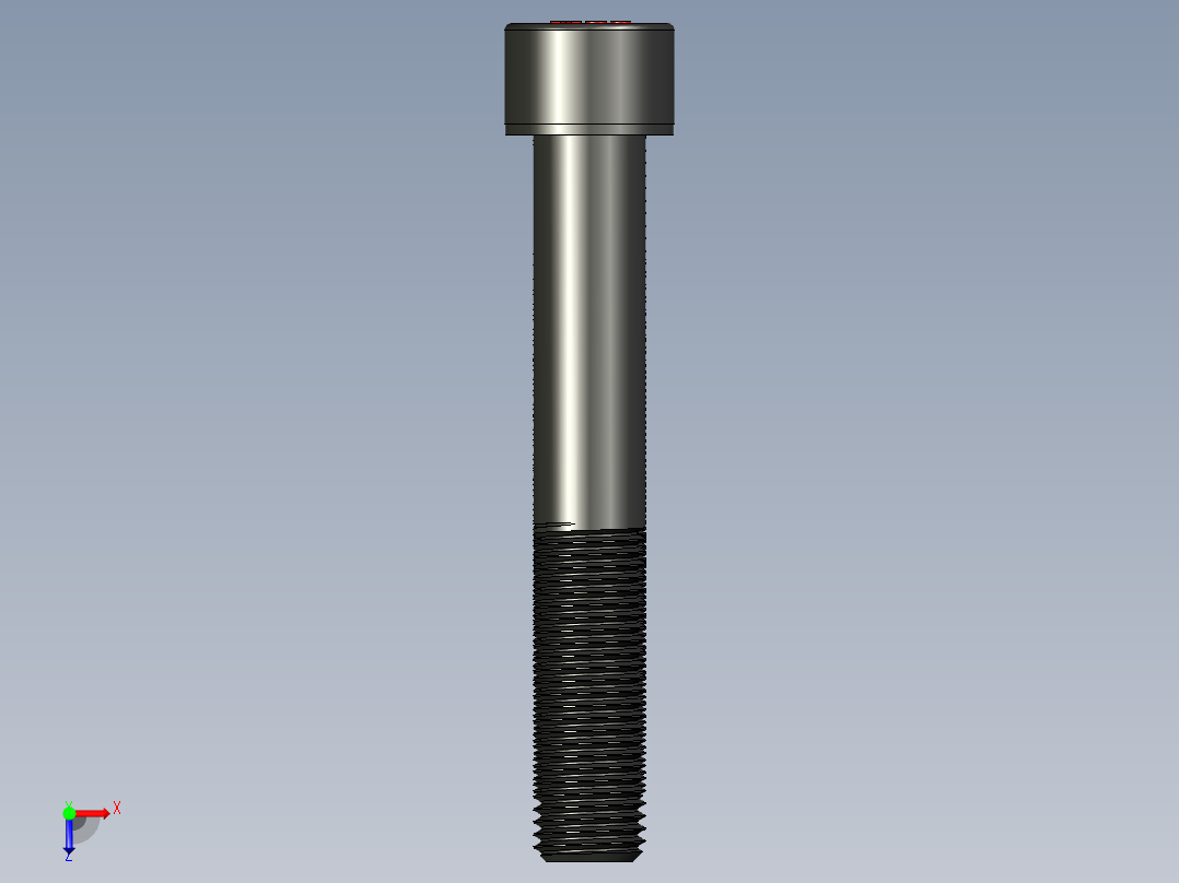 内六角螺丝-M20俯视图