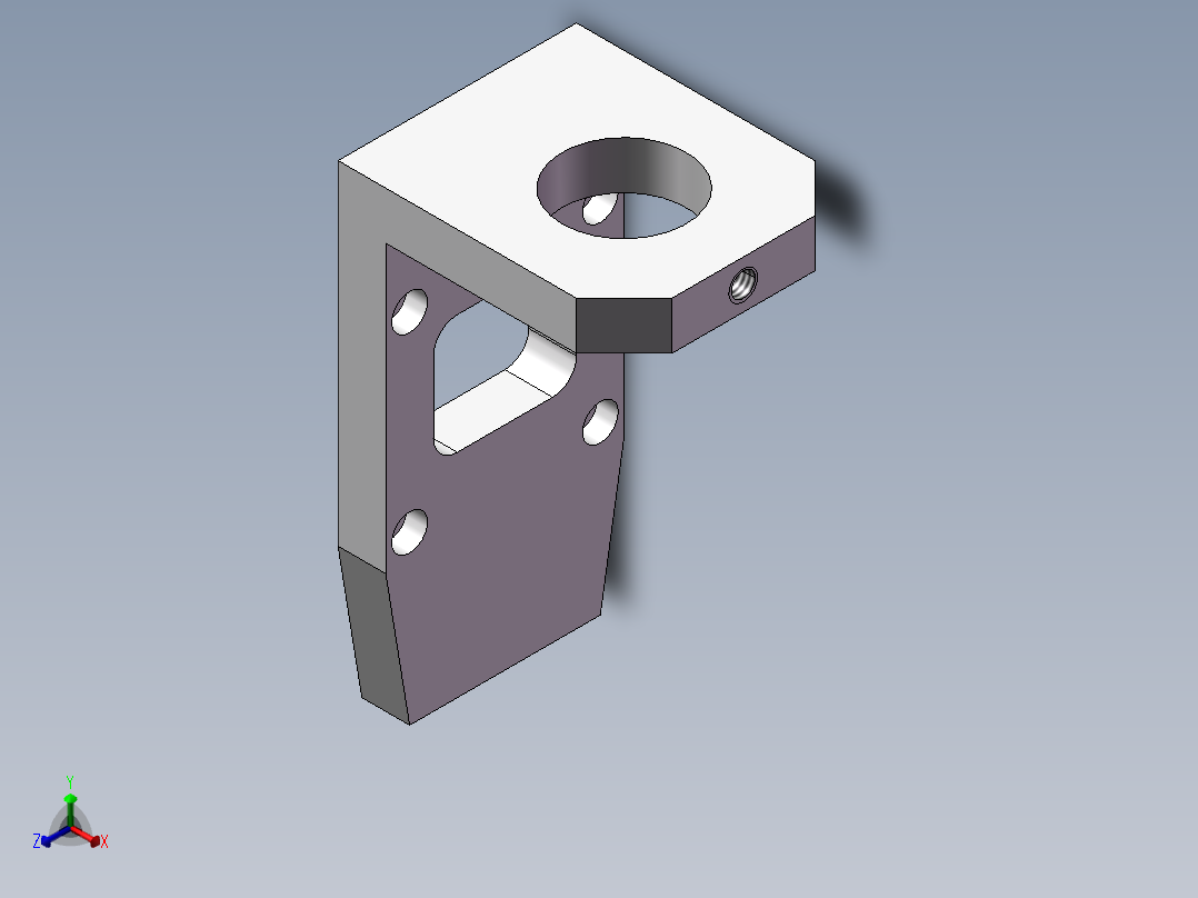 装胶桶正等轴测图