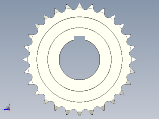 链轮-Sprocket_28-45-7-Y-Y__1_.stp右视缩略图