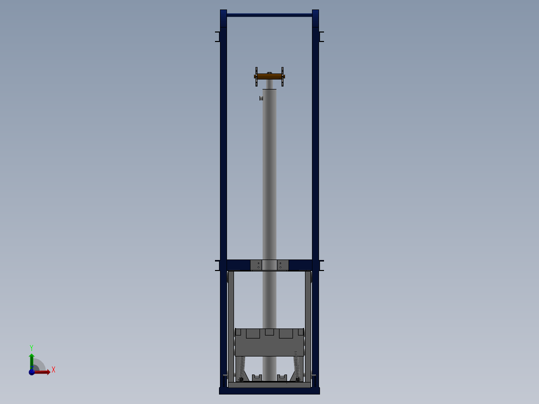 垃圾提升机20前视图