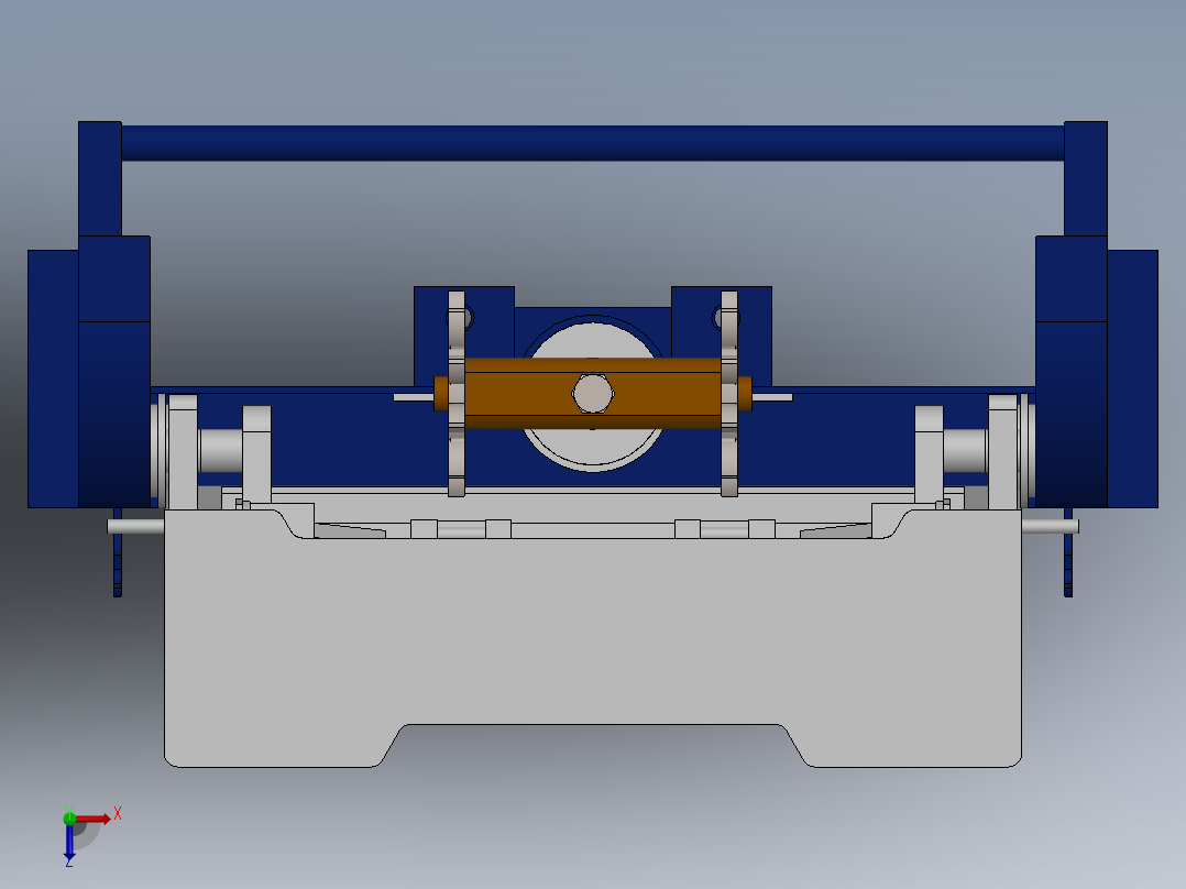 垃圾提升机20俯视图