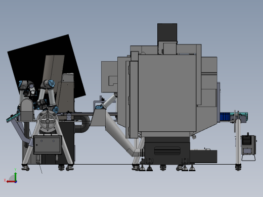自动化流水零件检测站后视缩略图