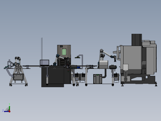 自动化流水零件检测站右视缩略图