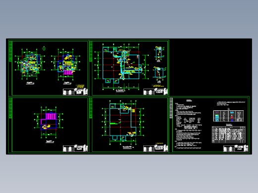 某技术服务中心中央空调图