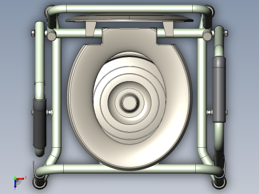便携式座便器俯视缩略图