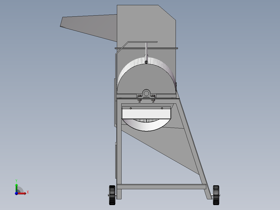 银杏分离机前视图