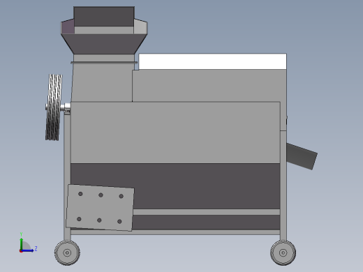 银杏分离机左视缩略图