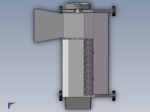 银杏分离机俯视缩略图