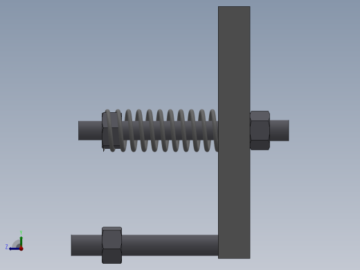 倒挡拨叉加工工艺及铣14H13槽夹具设计 【含三维SolidWorks】右视缩略图