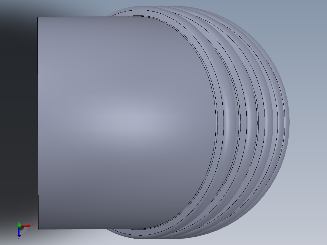 管件接头、螺纹接头、三通(88)俯视图