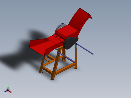 牲畜饲料切碎机研磨机sw22可编辑