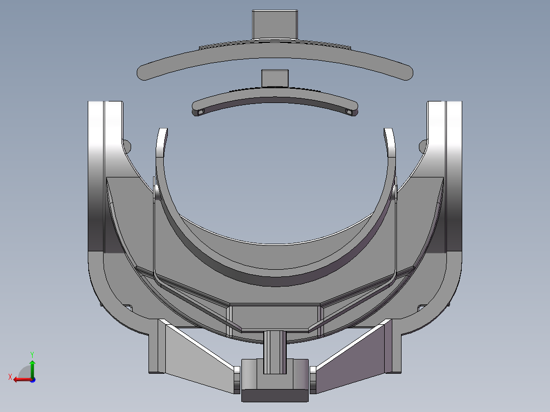 关节康复后视图