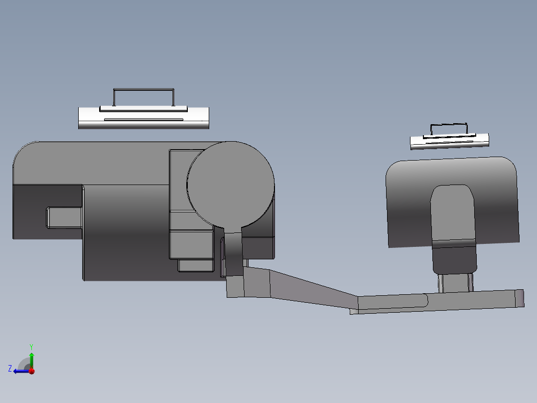 关节康复右视图