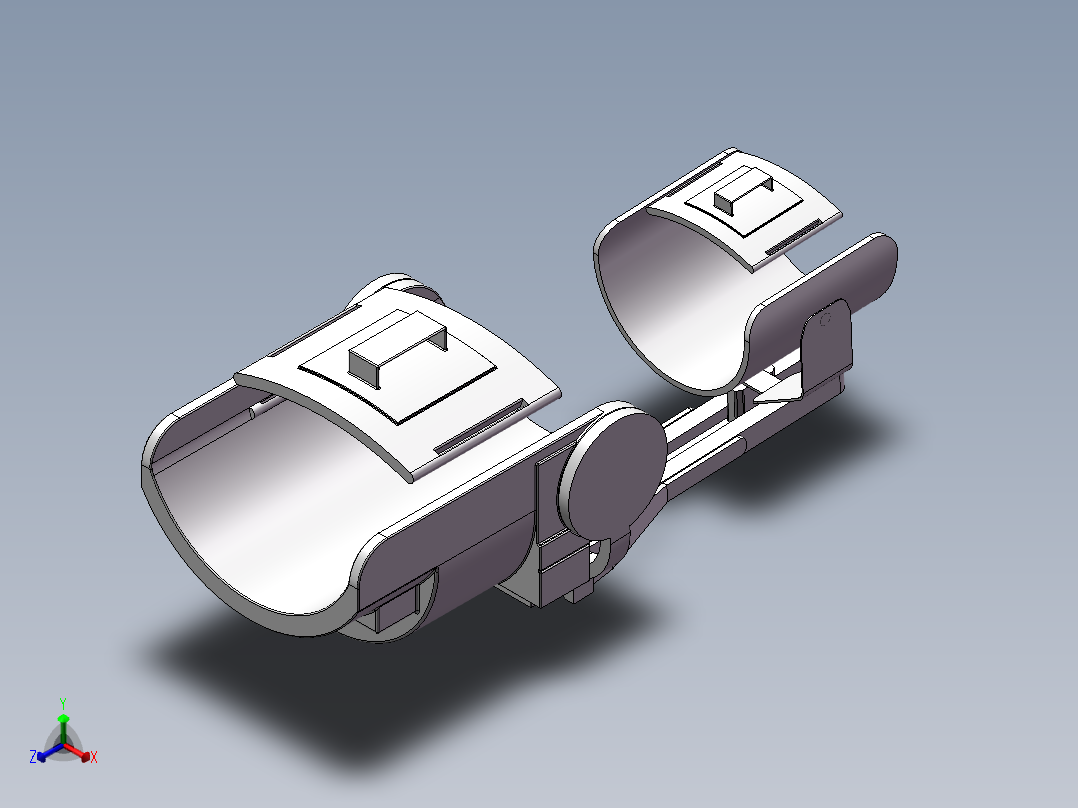 关节康复正等轴测图