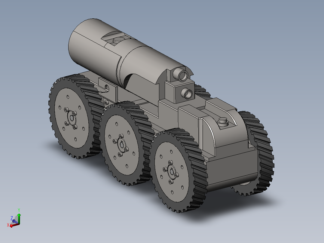 管道探伤机器人 793955