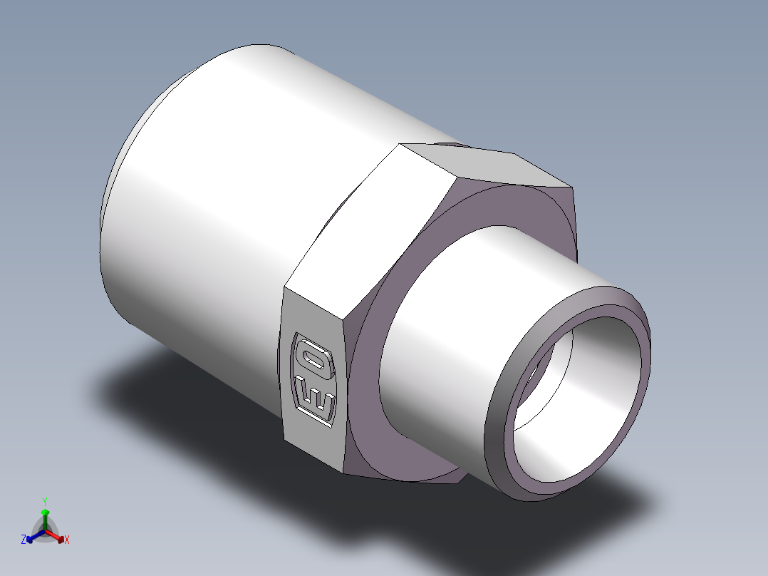美制锥螺纹、1CN-16-08主视图