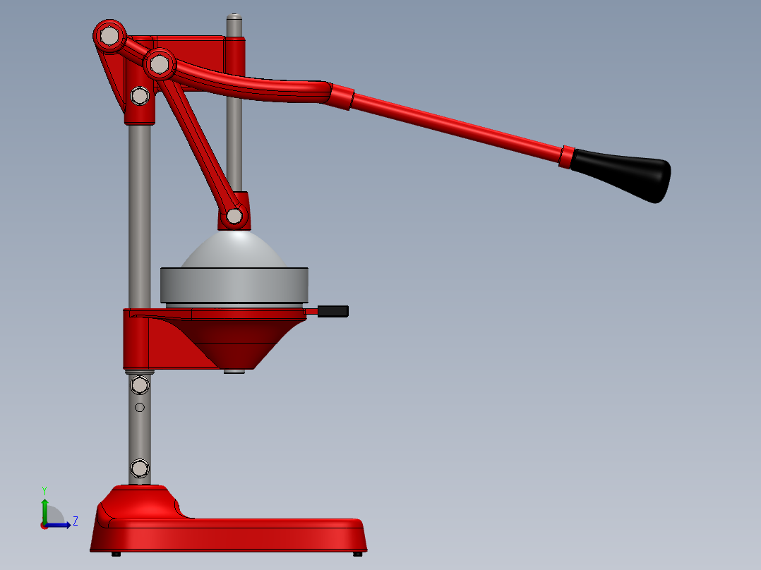 榨汁机(12)左视图