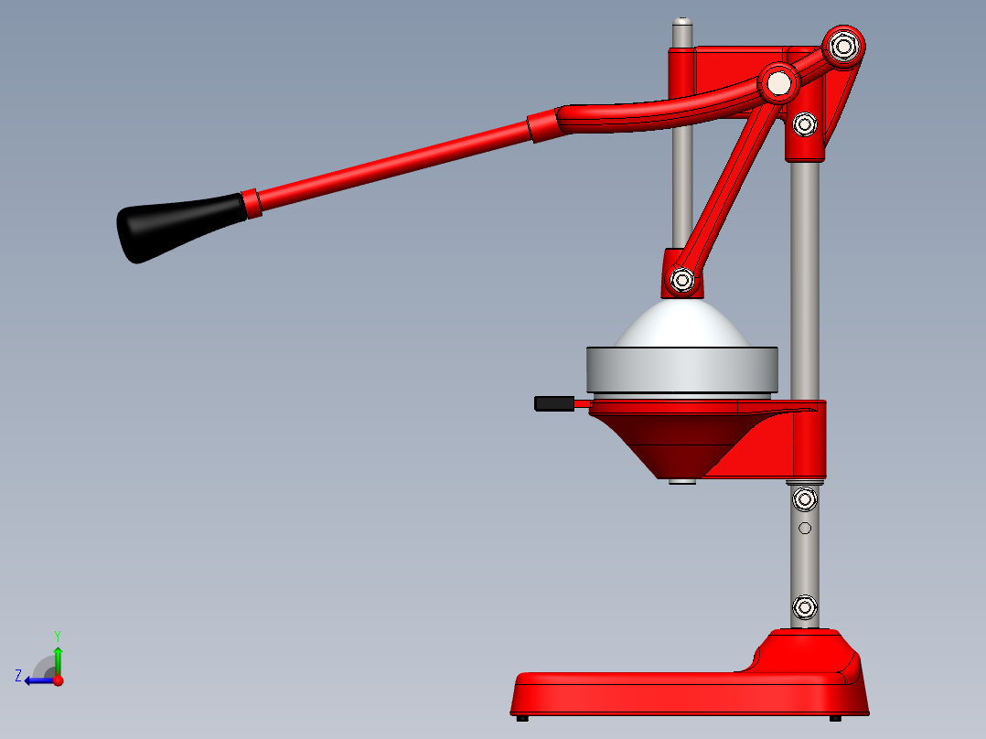 榨汁机(12)右视图