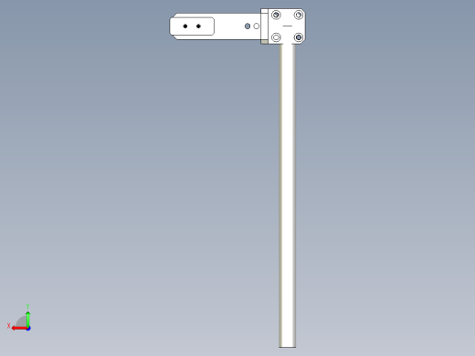 旋转气缸下压机构 固定机构后视缩略图