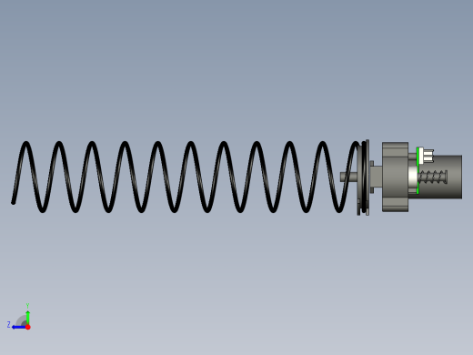 自动售卖机——小电机+弹簧右视缩略图