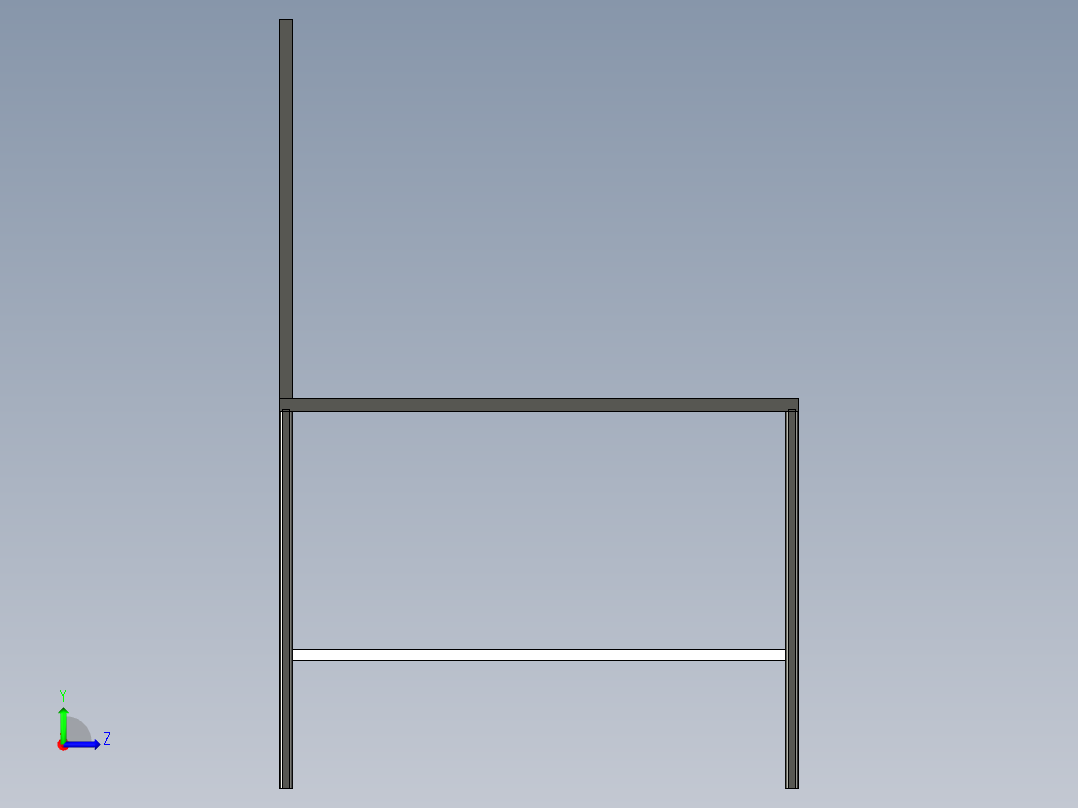 工作台workbench-table-3.snapshot.2--stp sw左视图