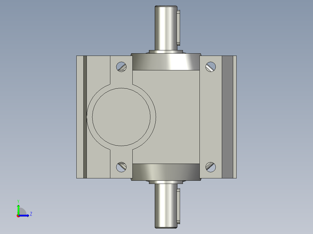 减速电机S37AD2左视图