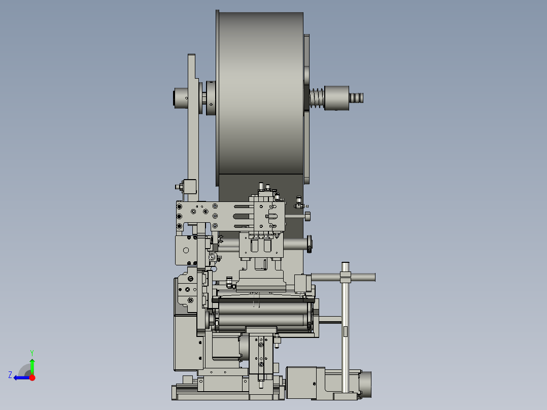 RJJ-05剥标机构右视图