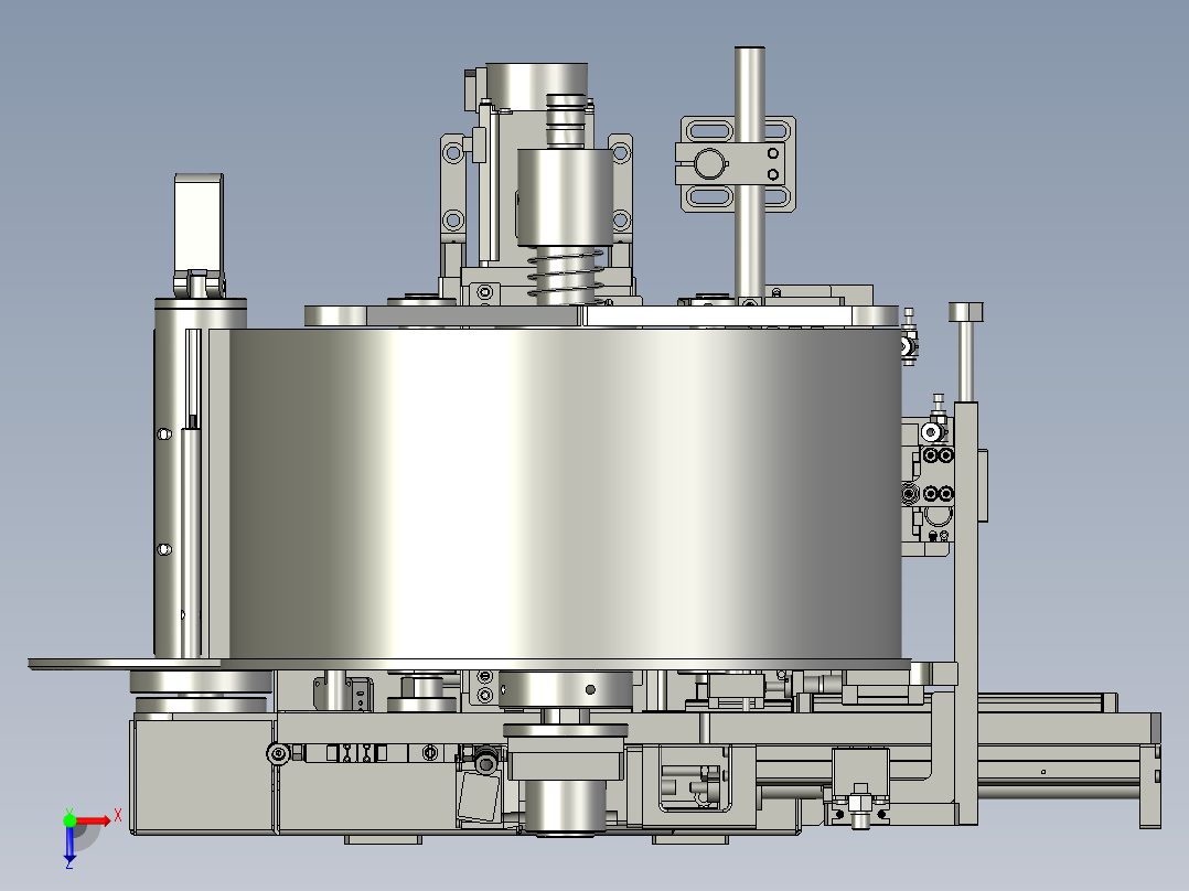 RJJ-05剥标机构俯视图