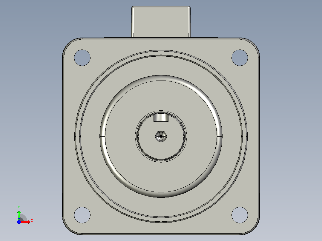 B2_750W不带抱闸前视图