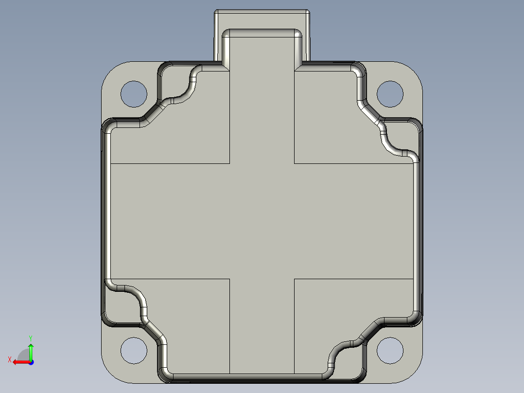 B2_750W不带抱闸后视图