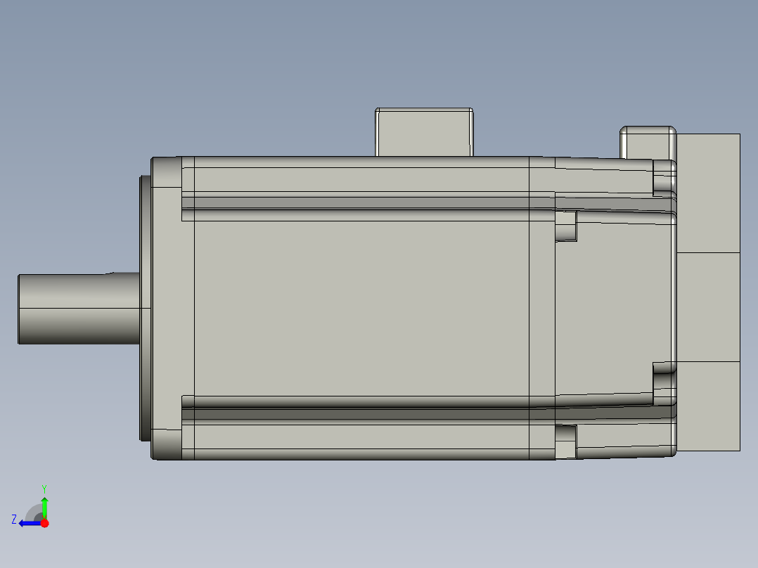 B2_750W不带抱闸右视图