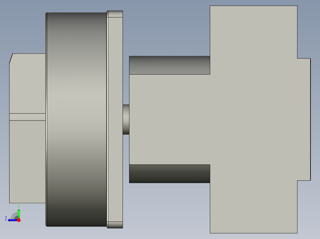 转换开关LW42B32-1016右视图