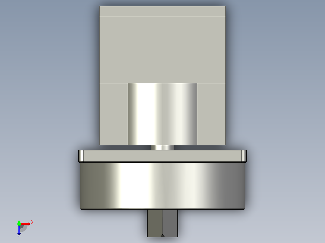 转换开关LW42B32-1016俯视图