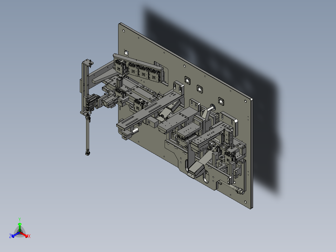 电池芯片剪切装置