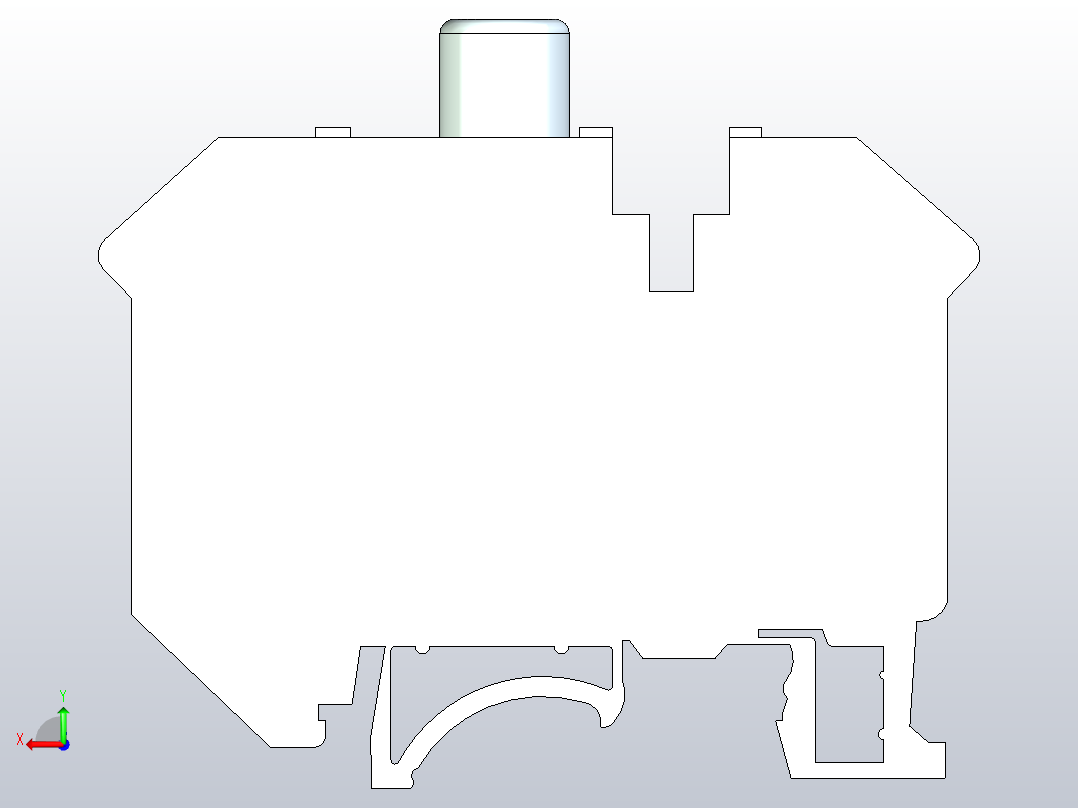 JCUK-10RD接线端子三维模型202104后视图