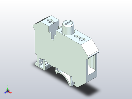 JCUK-10RD接线端子三维模型202104正等轴测缩略图