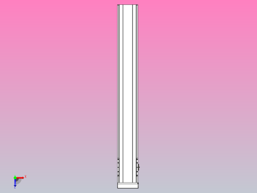 日规模组半封闭丝杆TPA-HNR-175D-2510C-L1250-MP-Y-P75-N3俯视缩略图