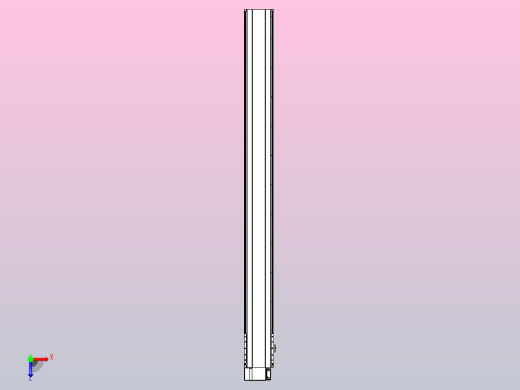 皮带直线轴半封闭可选导轨TPA-HNB-202D-140-L2100-LP-Y-P75-N3俯视缩略图