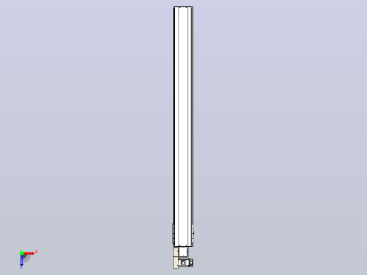皮带直线轴半封闭可选导轨TPA-HNB-220D-176-L2300-ML-C-P1K-N3俯视缩略图