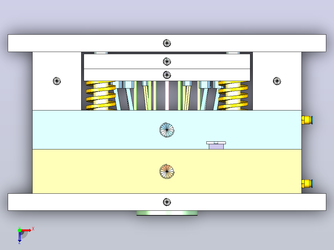 25300-V1N01-9008型打印机盖板俯视图