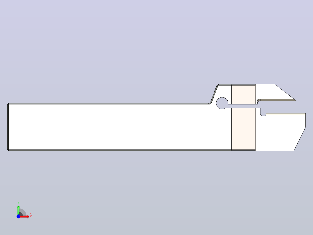 切削设备sangradeira-sandvik-1831-模型格式为 x_t前视图