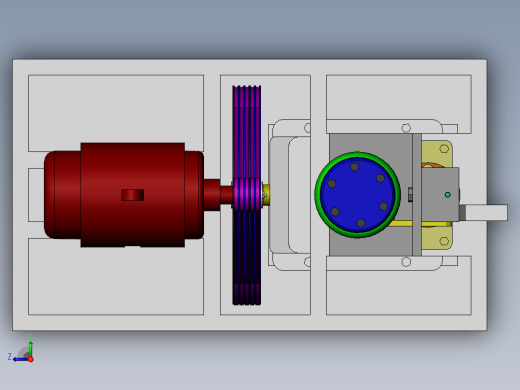 红枣去核机的设计(sw+说明书+cad)右视缩略图