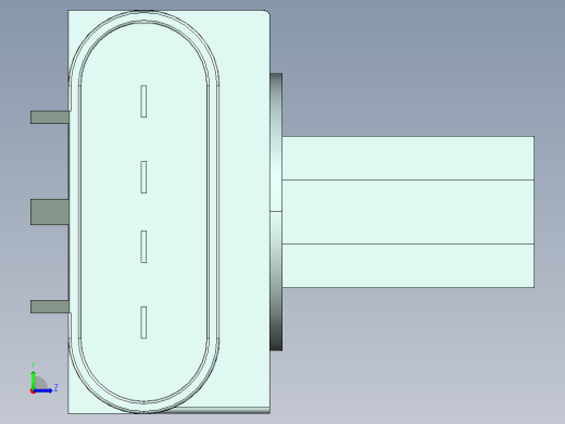 汽车燃油泵总成毕业设计（含全部文档，DWG和UG格式左视缩略图