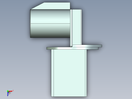 汽车燃油泵总成毕业设计（含全部文档，DWG和UG格式俯视缩略图