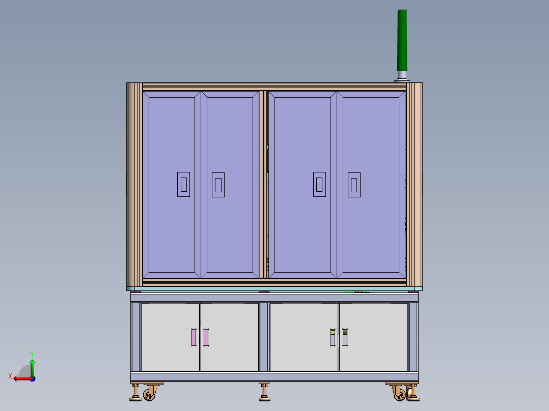 ZDH-TIEB-006 贴膜机后视图