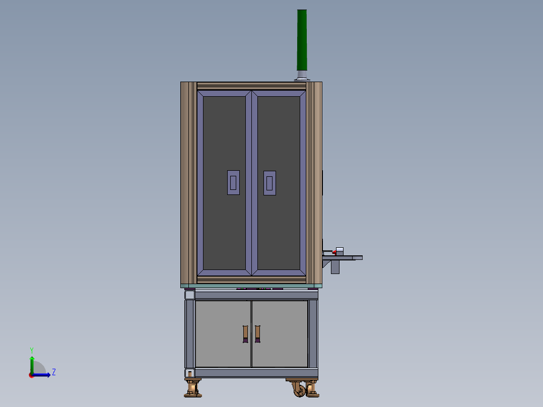 ZDH-TIEB-006 贴膜机左视图