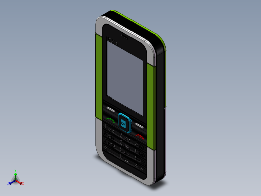 13 NOKIA手机正等轴测缩略图